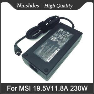 델타 MSI GT76  DT 9SG 4핀 전원 공급 장치 코드용  19.5V 11.8A 230W AC 어댑터 노트북 충전기