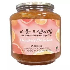 씨밀레 자몽 오렌지청 2kg 코스트코