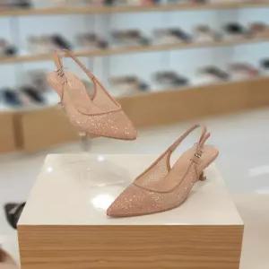 [미소페][미소페] by미소페 여성 펄 망사 슬링백 구두 112212002-5 (P003387685)