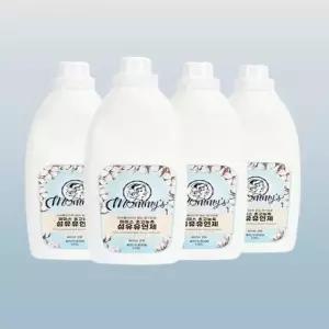 [마미스] 초 고 농 축 섬유유연제 1.05L x 4개 (베이비코튼향)