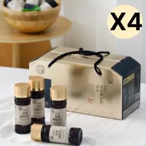 한삼인 산삼배양근 골드 6년근수삼 음료 100ml 10병X4
