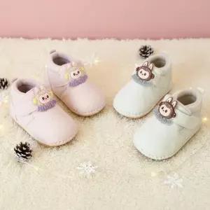 기모 안감 겨울 아기 남아 여아 보행기 걸음마 신발 (125-140)