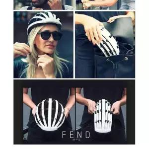 포르르 접이식헬멧 안전모 초경량 자전거 접는 폴딩