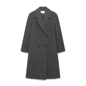 [롯데백화점]나이스클랍 더블 버튼 헤링본 롱 코트 N254MWCA63