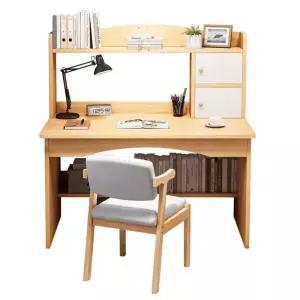 1인용책상 일자 선반형 탁자 공부방 서재 다용도 테이블