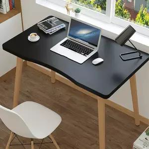 심플책상 1000x600mm 블랙 학생 좁은 원룸 서재 1인용 리틀하우스마켓 LHOSDE0007
