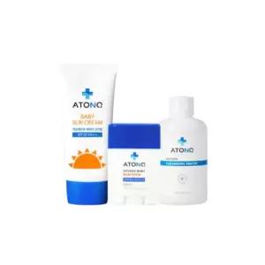 아토앤오투 선크림 썬크림 선스틱 클렌징 워터 세트