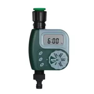 정원 급수 타이머 스마트 원예용 스프링쿨러 자동 급수 타이머 농업용 잔디 실외 디지털 화분 온실 비닐