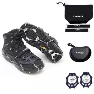 [레키] 체인 아이젠 20피크 + 케이스 - 스테인리스 등산용 미끄럼방지 겨울 눈길 산행