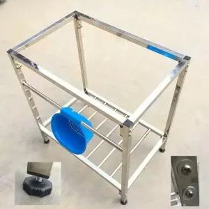 이동식싱크대 간이 야외 세면대 업소용 조립식 미니 슬롯 이동식 캠핑