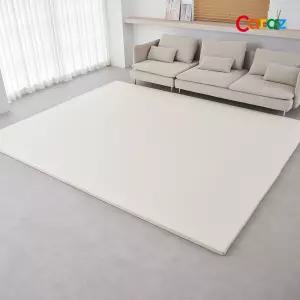 카라즈 논슬립 한판 폴더매트 280x350x4cm 연베이지
