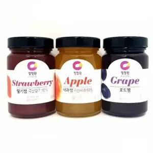 청정원 토스트 식빵 딸기잼 사과잼 포도잼 1개