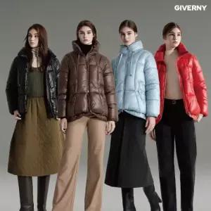 25FW 지베르니 글로시 패딩