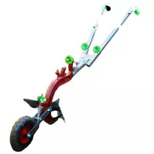 밭갈이 쟁기 농기계 경작기 바퀴달린 소형 열기