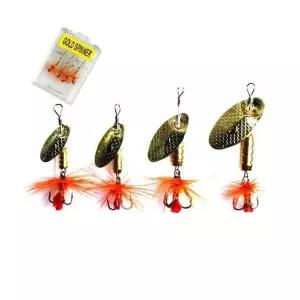 [골드스마일]ST 씨타임 골드 스피너 배스 꺽지 루어 낚시 여수낚시 한치애기