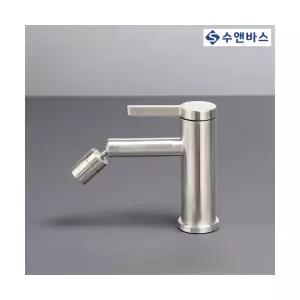 C342 제니스 욕실 무광 스텐 원홀 세면 세면대 양치 수전 아기비데 회전 수도꼭지