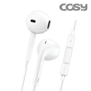 COSY 오픈형 유선 이어폰 C타입 8핀 아이폰 갤럭시폰 호환 줄이어폰