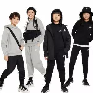 나이키키즈주니어 (140-170) 초-6학년 A254SW300P 나이키클럽 후드 티셔츠 기모 플레이키즈프로MKD