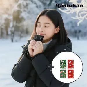 칸투칸 포켓형 핫팩 미니 38g 50개 + 극세사 핫팩 파우치 1개