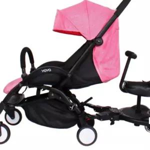 유모차 보조발판 트레일러 보조바퀴 보조의자 핸들