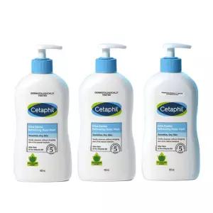 세타필 민감피부 약산성 바디워시 리프레싱(산뜻한향) 400ml 3개 건성피부