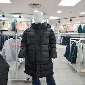 [뱅뱅]겨울 여성 후드 탈부착 거위털 롱패딩 NUL869-1