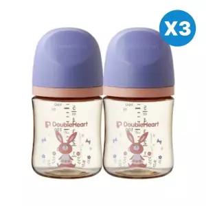 더블하트 캐릭터 젖병 160ml 젖꼭지 6개 놀러올래빗