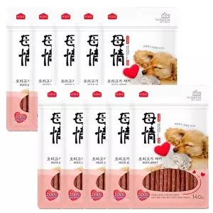 아스쿠 모정 오리져키 140g x 10개 강아지간식 져키