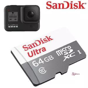 고프로 메모리 마이크로SD 카드 64GB 히어로8 zab606