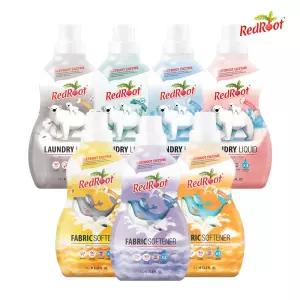 레드루트 유아 아기 세탁세제/섬유유연제/드라이시트/젖병세정제 1L 3개