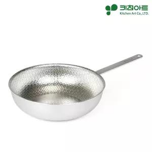 국산 무연마제스텐팬 통5중 인덕션 무연마 스텐 깊은 후라이팬 궁중팬 26cm 클린