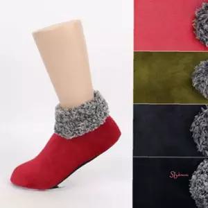 논슬립 털버선 유치원교사덧신 5매vwx328