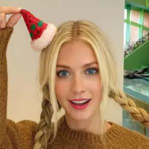 엠제이플래닛 산타모자 머리핀 1P 크리스마스핀