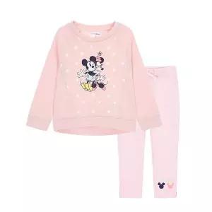 [갭키즈]조카 선물 [토들러 여아 2-5세]미키&미니마우스 맨투맨 세트 5221134521064