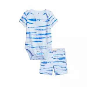 [갭키즈][베이비 남아 0-24개월] 스트라이프 숏 바디수트 & 쇼츠 5232143173051