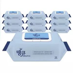[NS홈쇼핑][땡큐] 오리지널 물티슈 100매 x10팩 물티슈 티슈 대용량[35599637]