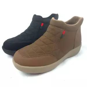 순이의신발장 생활방수 패딩 미끄럼방지 여성 앵글 앵클 기모 부츠 여자 겨울 발목 숏부츠