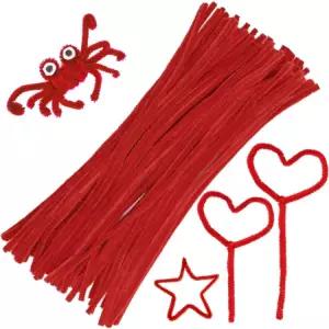 공예 파이프 클리너예술 레드 클리너30cm118 클리너300 수집 품 용 및