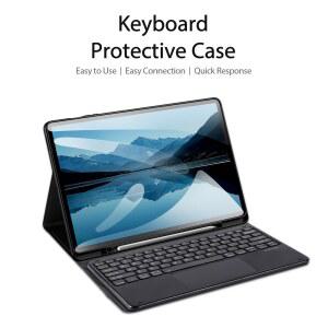 매직 키보드 S11 울트라 S10FE 플러스 S6 라이트 S7 S8 S9 A9 플러스용 DUX DUCIS 블루투스 케이스 터치 보호 커버