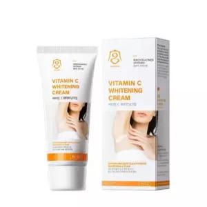 멜라토닝 색소침착 미백 멜라닌 겨드랑이 사타구니 착색 크림 무릎 엉덩이 멜라논 화이트닝 보습 y존 팔꿈치 착색 크림 바디 피부 케어 보장, 60g, 1개