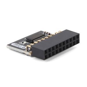 TPM 2.0 암호화 보안 모듈 20핀 마더보드 카드 교체 부품 기가바이트 용