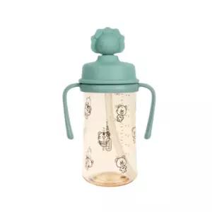 베베락 아기 이유식 용품 준비 물컵 토퍼 270ml딥그린