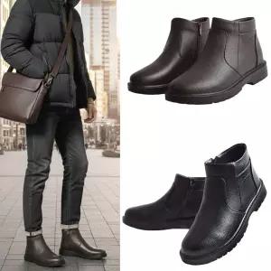 에버라스트 발목 아이젠 남성털부츠 남성방한화 겨울구두 - 디셈보