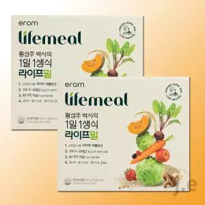 이롬 황성주 박사의 1일1생식 라이프밀 14포 2박스 JE