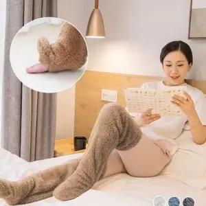 보온무릎수면양말 205010 뽀글이 성인임산부 따수미