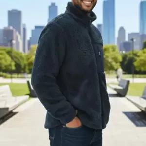 [osjarak]커플용 배색 후리스 집업 점퍼_P412320854