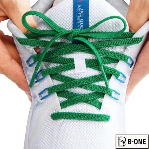 1쌍 탄성 신발 끈 운동화 로프 0.6cm 너비 플랫 고무 밴드 80100120140160CM