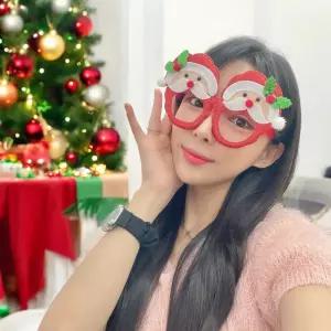크리스마스 산타안경 파티소품 행사안경