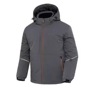 티뷰크 TB-307 발열 안감 겨울 근무복 작업복 패딩 방풍 안감 생활방수 후드탈부착 점퍼