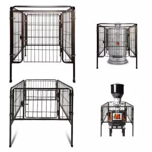 유진 고급형 화목 난로 안전망 펠렛 겸용 보호망 가드 펜스